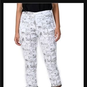Frank Lyman Yoga / Pilates Print Pants